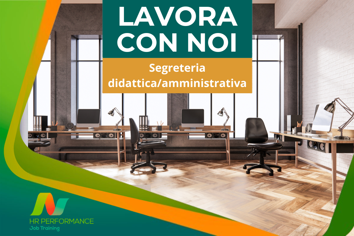 Offerta di lavoro segreteria didattica