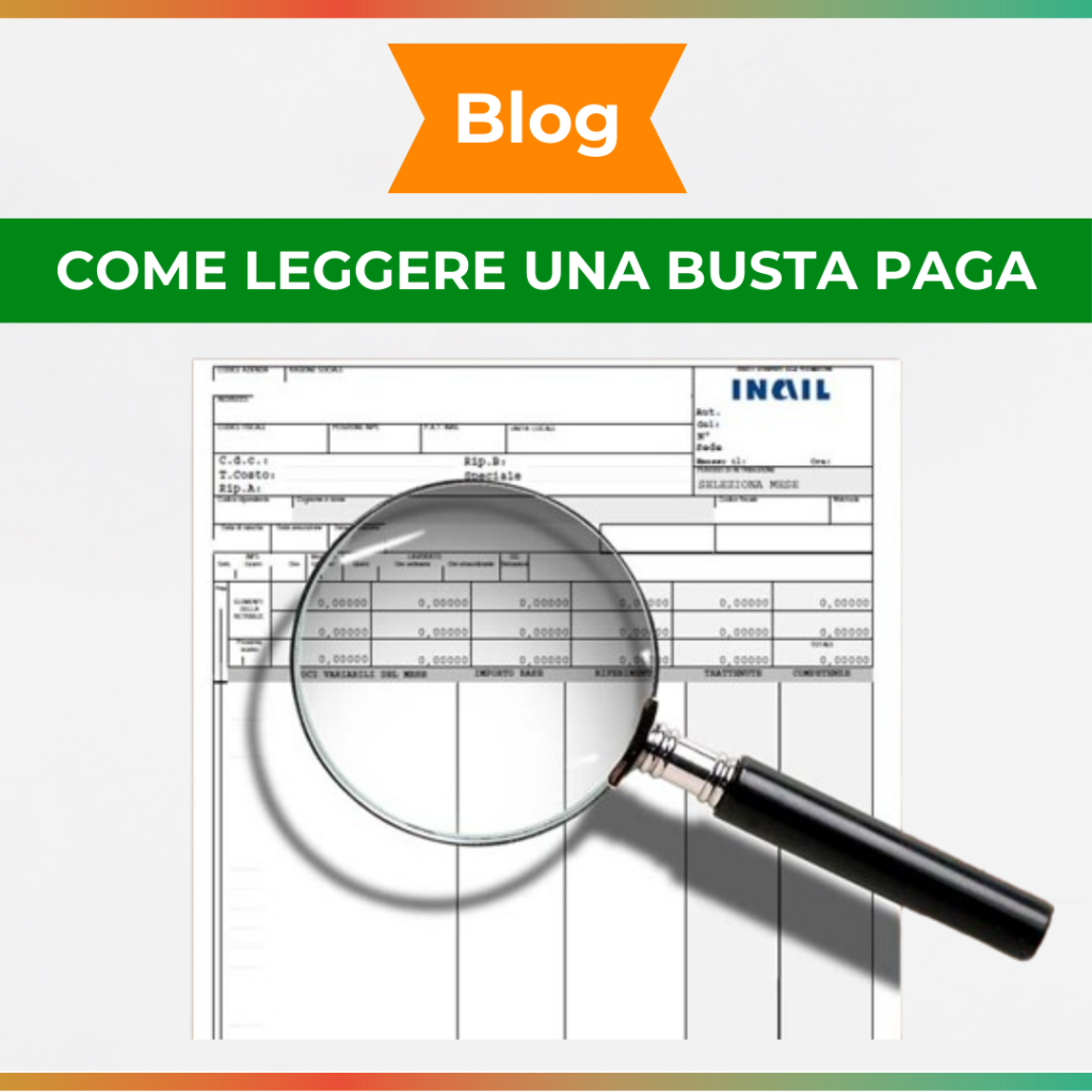 Come leggere una busta paga